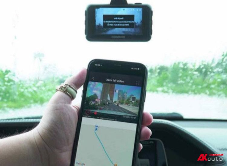 Sửa camera hành trình ô tô không kết nối được với điện thoại