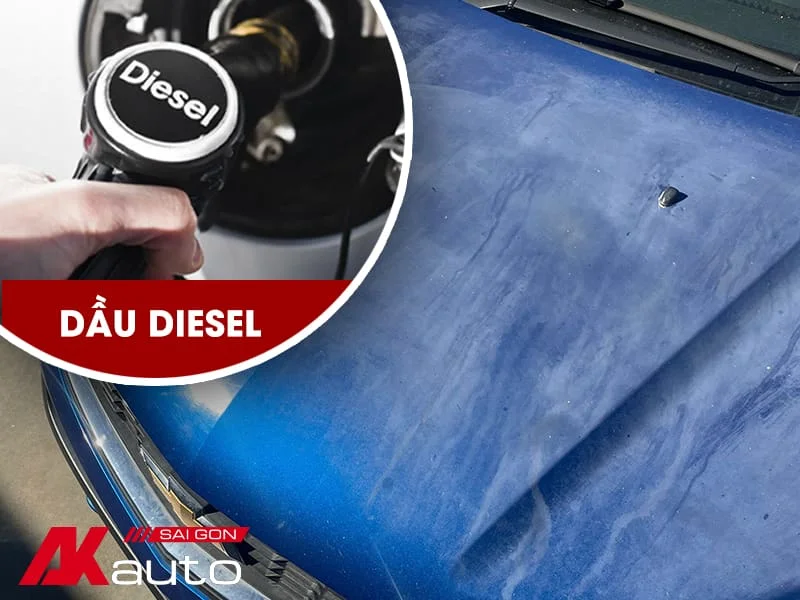Tẩy nhựa đường, bụi sơn sai cách với dầu Diesel hay xăng