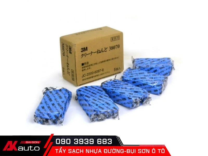 đất sét chuyên tẩy nhựa đường bụi sơn