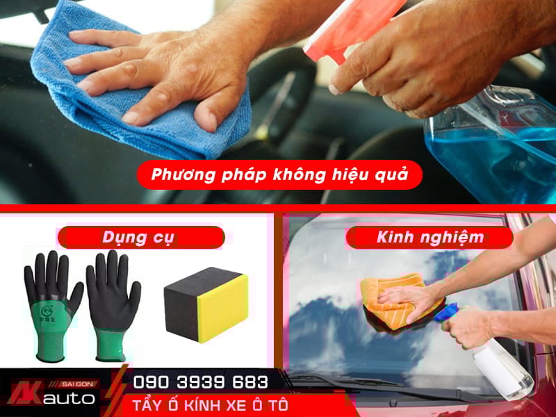 Có nên tẩy ố kính tại nhà