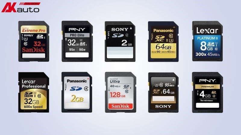 Chọn thẻ nhớ cho camera hành trình từ các thương hiệu uy tín giúp đảm bảo khả năng ghi hình