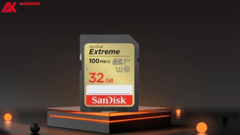SanDisk Extreme U3 32GB tương thích với nhiều dòng camera hành trình