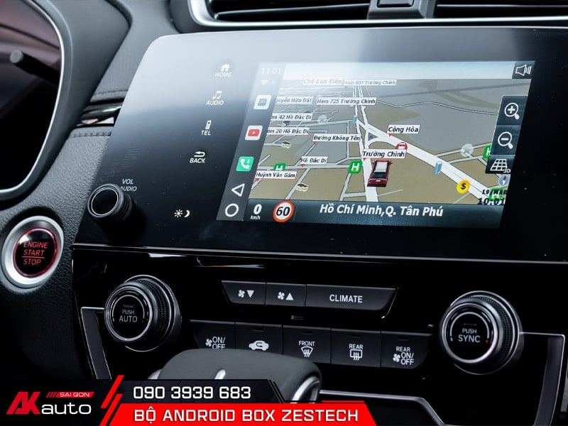 Dẫn đường chính xác với Android Box Zestech