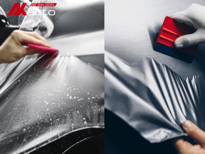 PPF có màu không? Phân biệt phim PPF có màu với Vinyl 2 tính thẩm mỹ PPF có màu