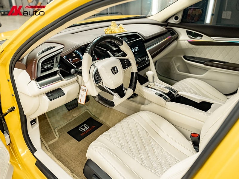 Mẫu đổi màu nội thất ô tô xe Honda Civic