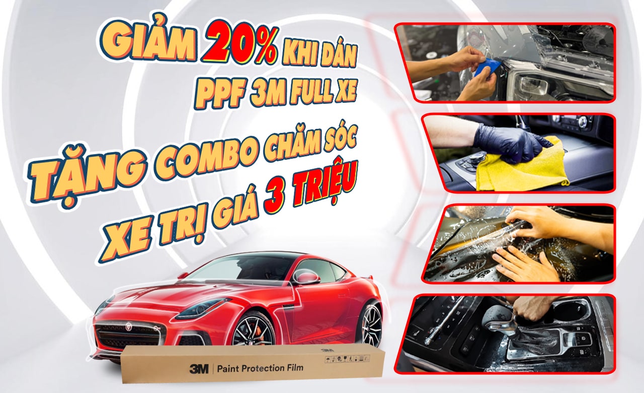 Ưu đãi khi dán ppf ô tô tại AKauto