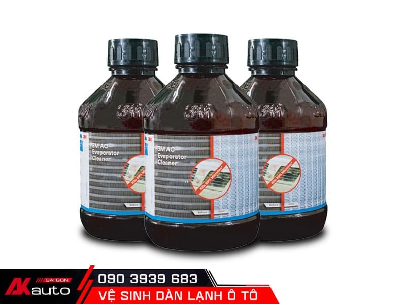 dung dịch vệ sinh dàn lạnh ô tô 3M