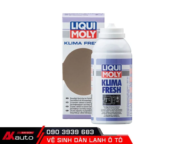 chai vệ sinh dàn lạnh ô tô Liqui Moly