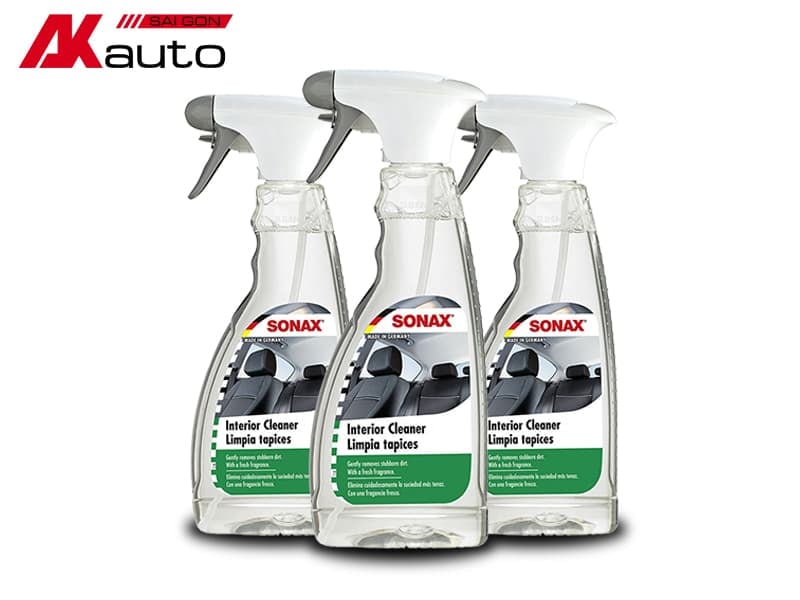Vệ sinh ghế nỉ xe ô tô với dung dịch Sonax
