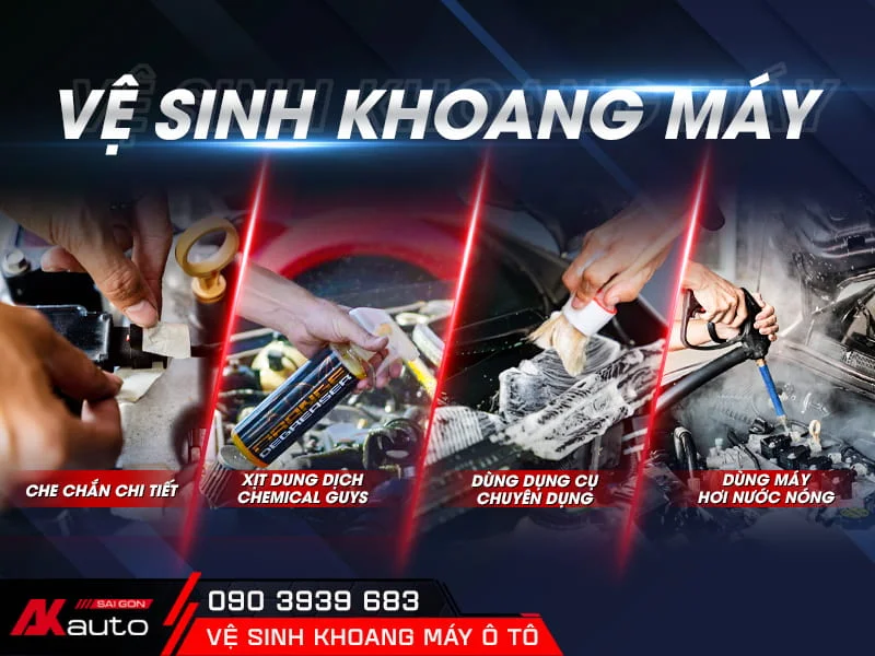Vệ Sinh Khoang Máy Ô Tô là gì