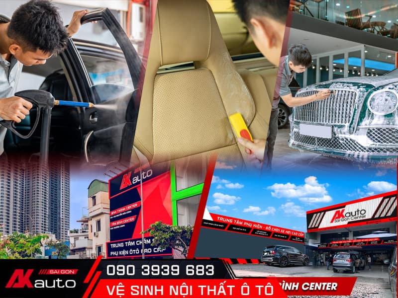 Vệ sinh nội thất uy tín tại AKauto