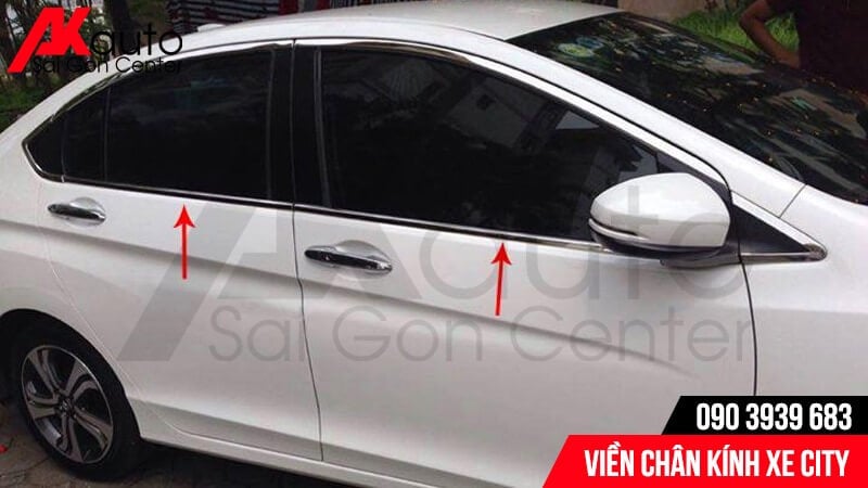vien-chan-kinh-xe-city-cao-cap-1 viền chân kính ô tô honda city tốt nhất