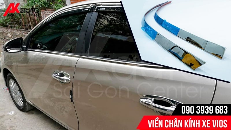 vien-chan-kinh-xe-vios-to-nhat-hcm-2 lắp viền chân kính cho xe toyota vios hcm