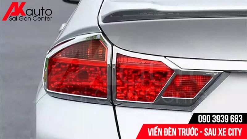 vien-den-xe-city-sau-bao-ve-1 lắp viền đèn sau xe honda city