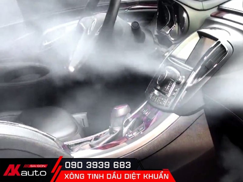 Xông khuếch tán tinh dầu diệt khuẩn