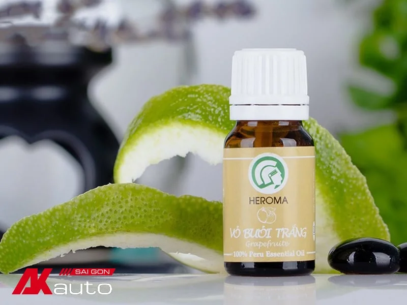 Xông tinh dầu bưởi cho xe ô tô