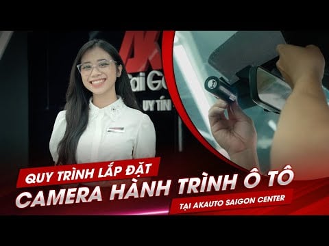 Hướng dẫn lắp đặt camera hành trình ô tô chuẩn kỹ thuật tại AKauto