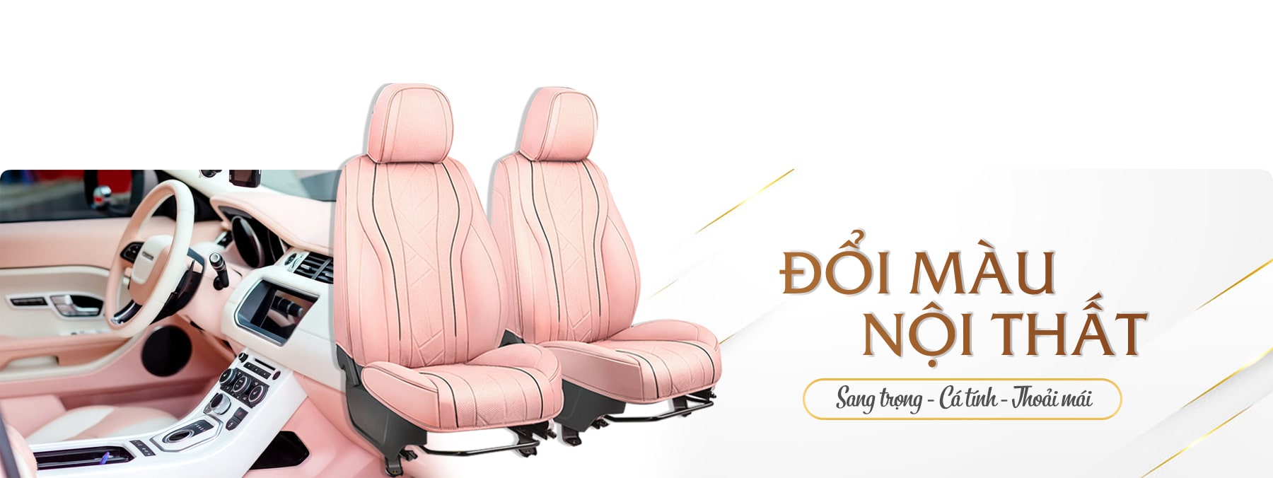 Banner Đổi màu nội thất ô tô trang home - AKauto