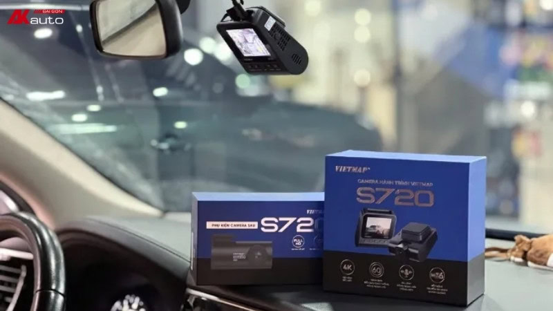 Camera hành trình Vietmap S720 ghi hình 4K
