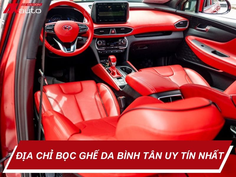 Địa Chỉ Bọc Ghế Da Bình Tân