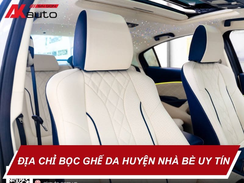 Địa Chỉ Bọc Ghế Da Huyện Nhà Bè