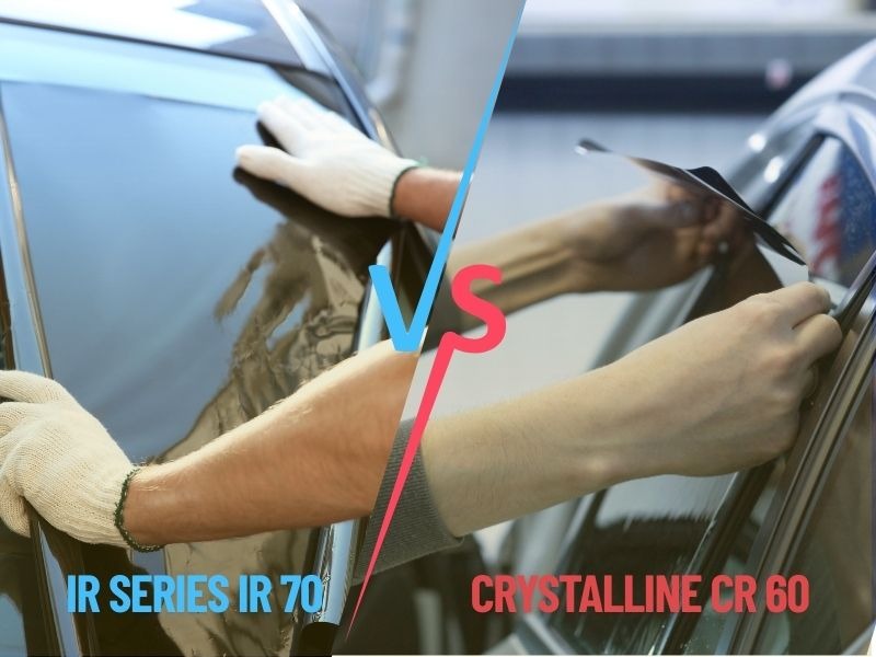 Nhiều khách hàng băn khoăn giữa CR60 và IR 70 cho vị trí kính lái