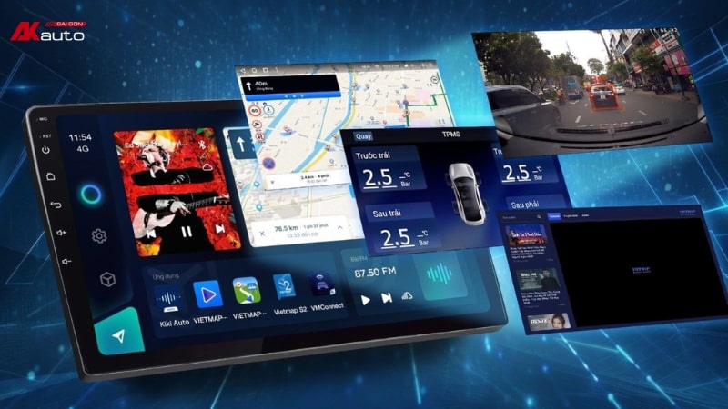 Tổng quan màn hình Android Teyes CC3L 360