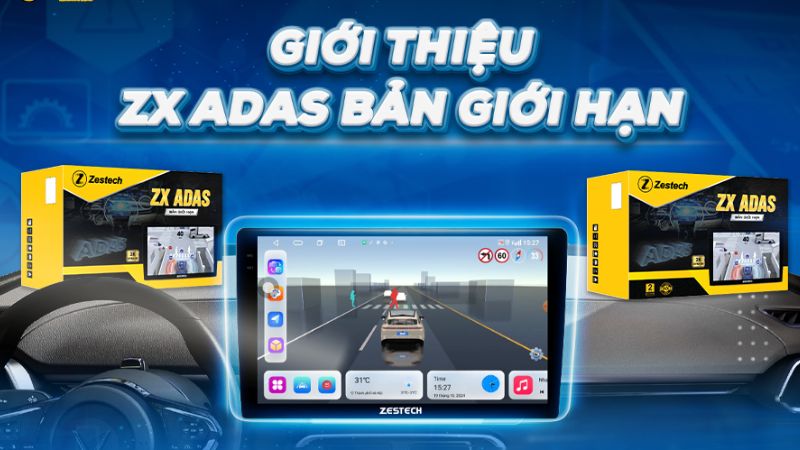 Màn hình Android Zestech ZX ADAS phiên bản giới hạn