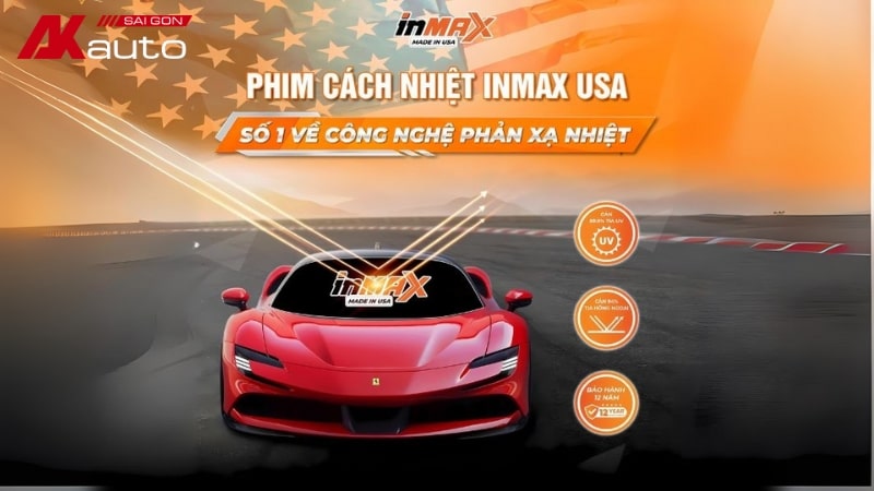 Thông số nổi bật phim cách nhiệt Inmax cho ô tô