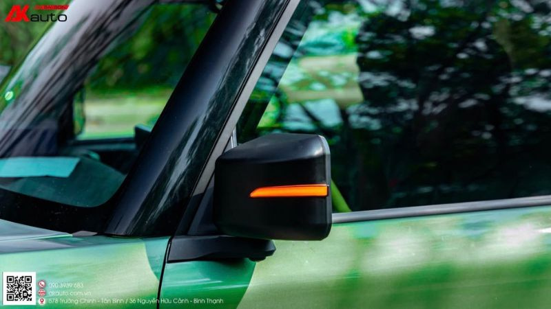 Gương gập điện mang đến sự tiện nghi và an toàn đáng kể cho người lái