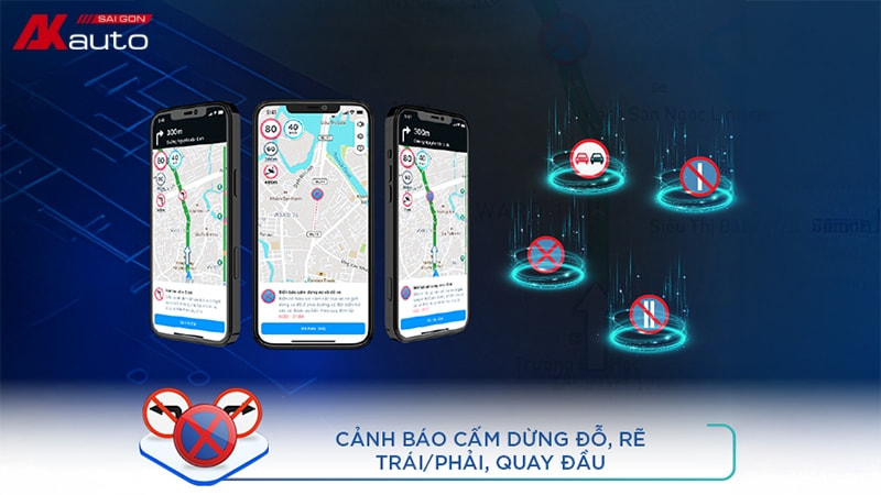 Ứng dụng Vietmap Live Pro cảnh báo giao thông chi tiết, chính xác
