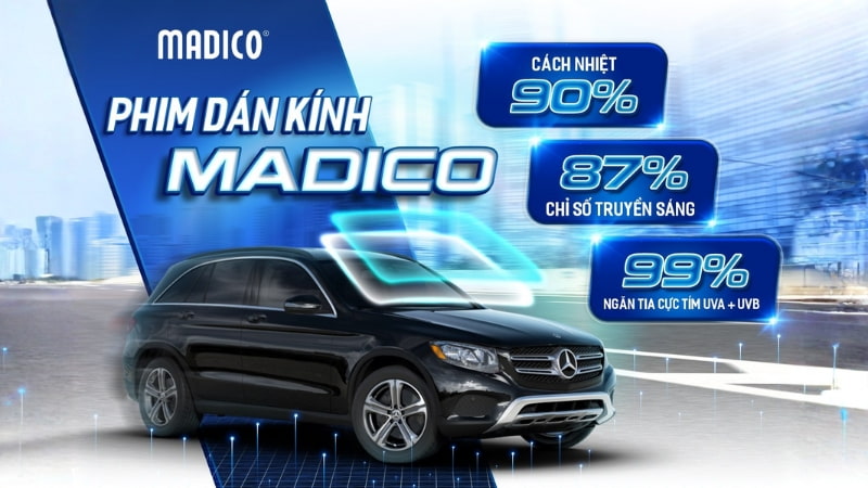 Phim cách nhiệt Mỹ hiệu Madico