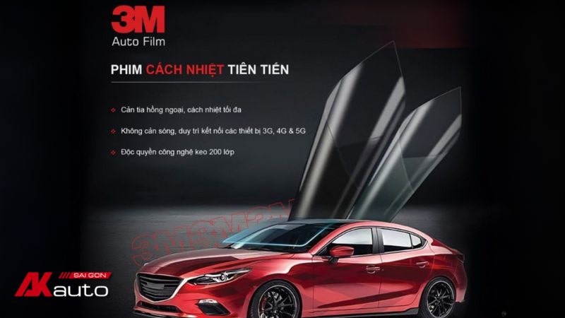 Phim cách nhiệt 3M dán cho xe tải