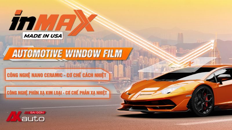 Dán phim cách nhiệt xe tải thương hiệu Inmax