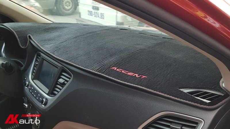 Thảm che nắng taplo làm bằng vải