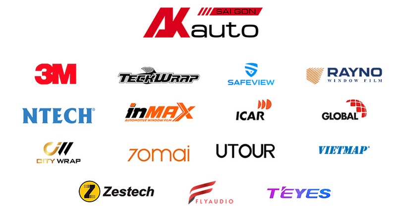 AKauto tự hào hợp tác với các thương hiệu hàng đầu Việt Nam và thế giới