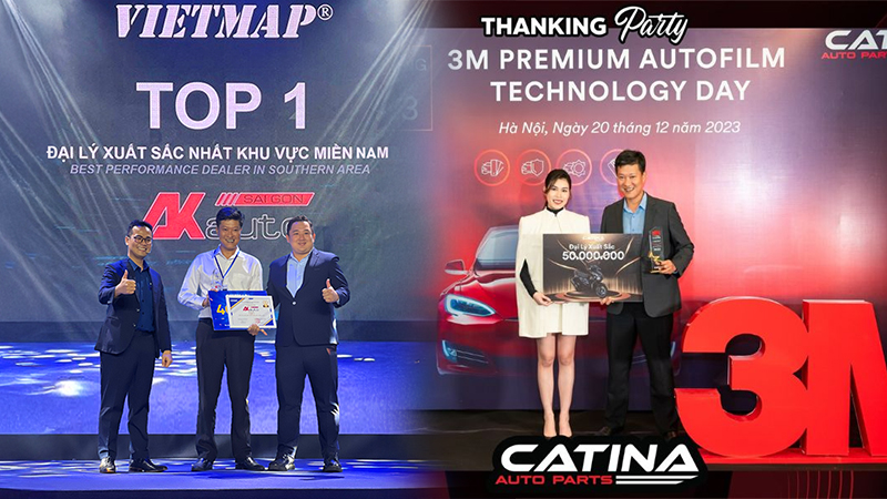 AKauto liên tiếp được các thương hiệu lớn công nhận và vinh danh hằng năm
