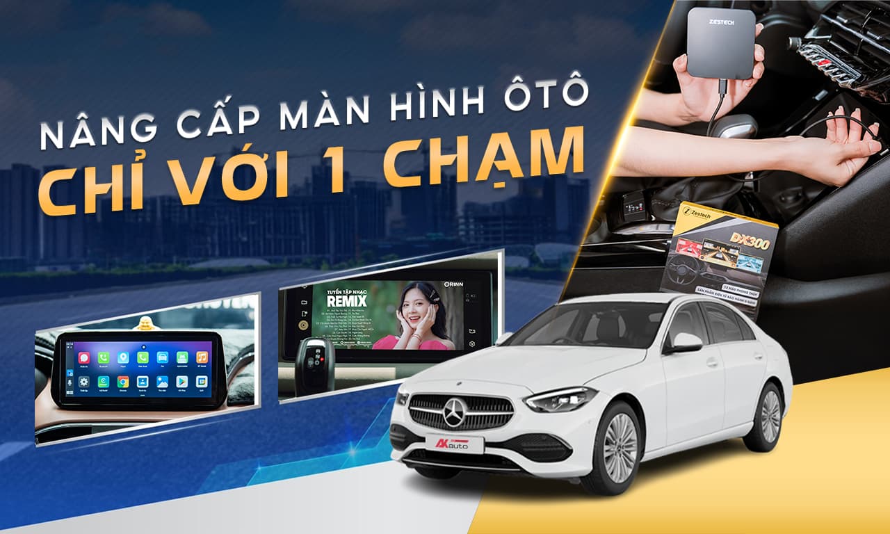 Banner Android Box Cho Ô Tô - AKauto mobile