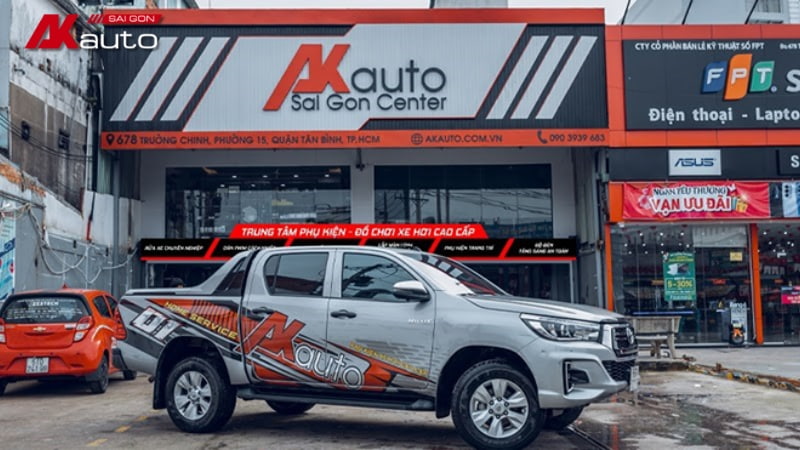 Dán phim cách nhiệt chính hãng tại AKauto