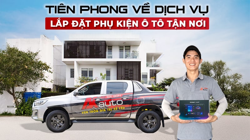 Nắm bắt được nhu cầu của quý chủ xe, AKauto tiên phong triển khai dịch vụ Home Service đầu tiên tại TPHCM