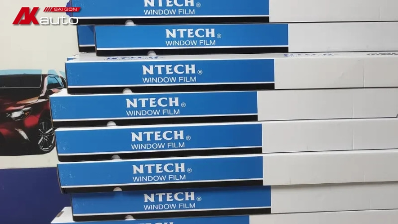 Dòng phim cách nhiệt Ntech cũng sở hữu khả năng chống tia UV khá ấn tượng đạt mức 99%