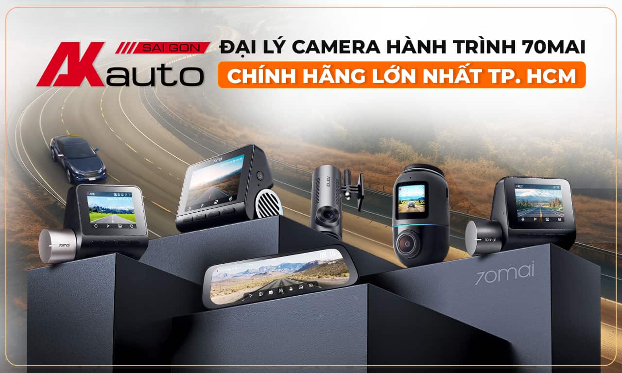 Banner camera hành trình 70mai cho ô tô mobile