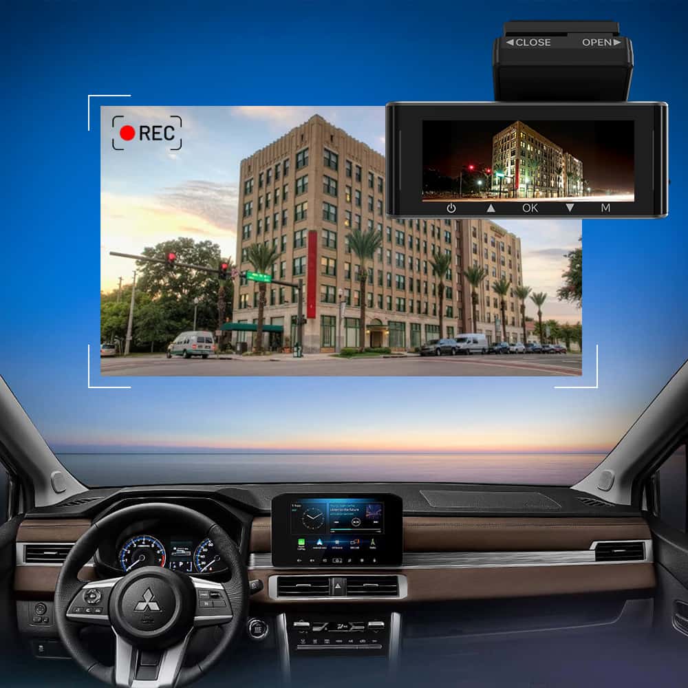 Camera hành trình Vietmap hỗ trợ ghi hình sắc nét bất kể ngày đêm