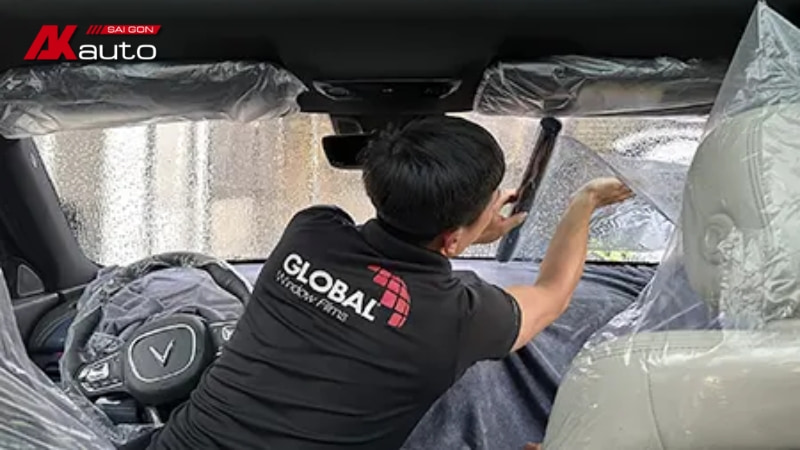 Dán phim cách nhiệt Global giúp cách nhiệt hiệu quả cho ô tô