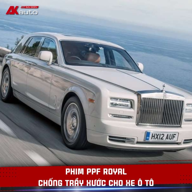 Dán PPF Royal - Giải pháp bảo vệ sơn xe ô tô hiệu quả nhất
