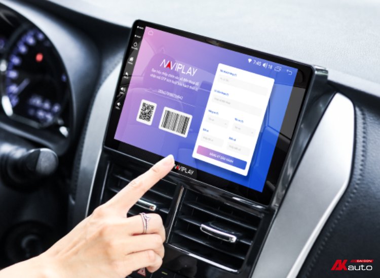 Màn hình ô tô Naviplay đến từ Việt Nam, được phân phối bởi công ty Gotech