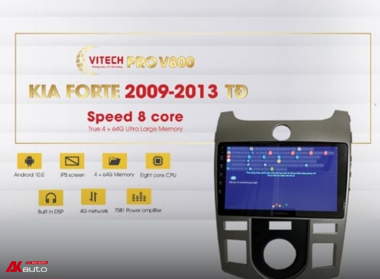 Màn hình ô tô Vitech V800