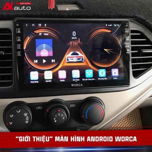 Màn hinh ô tô Worca chất lượng cao