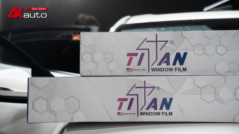 Phim cách nhiệt Titan được nhập khẩu trực tiếp từ Mỹ