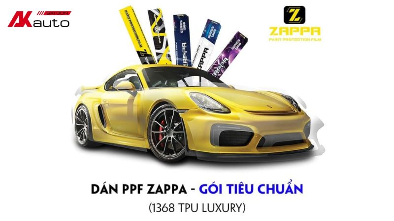 PPF Zappa 1368 TPU Luxury - Gói tiêu chuẩn